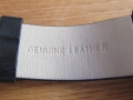 "Genuine leather" - men ikke i bedste kvalitet