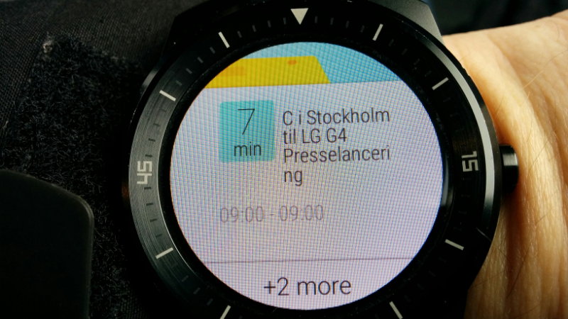 LG G4 Presselancering på G Watch R